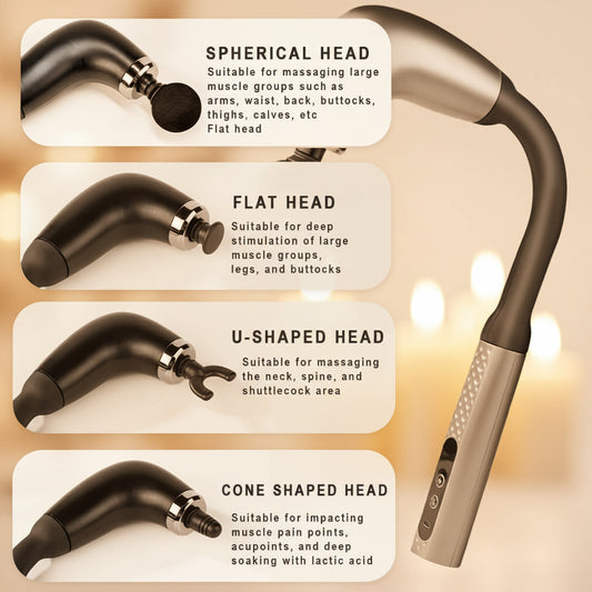 Sérénis PulseRelax – Pistolet de Massage Profond Intelligent