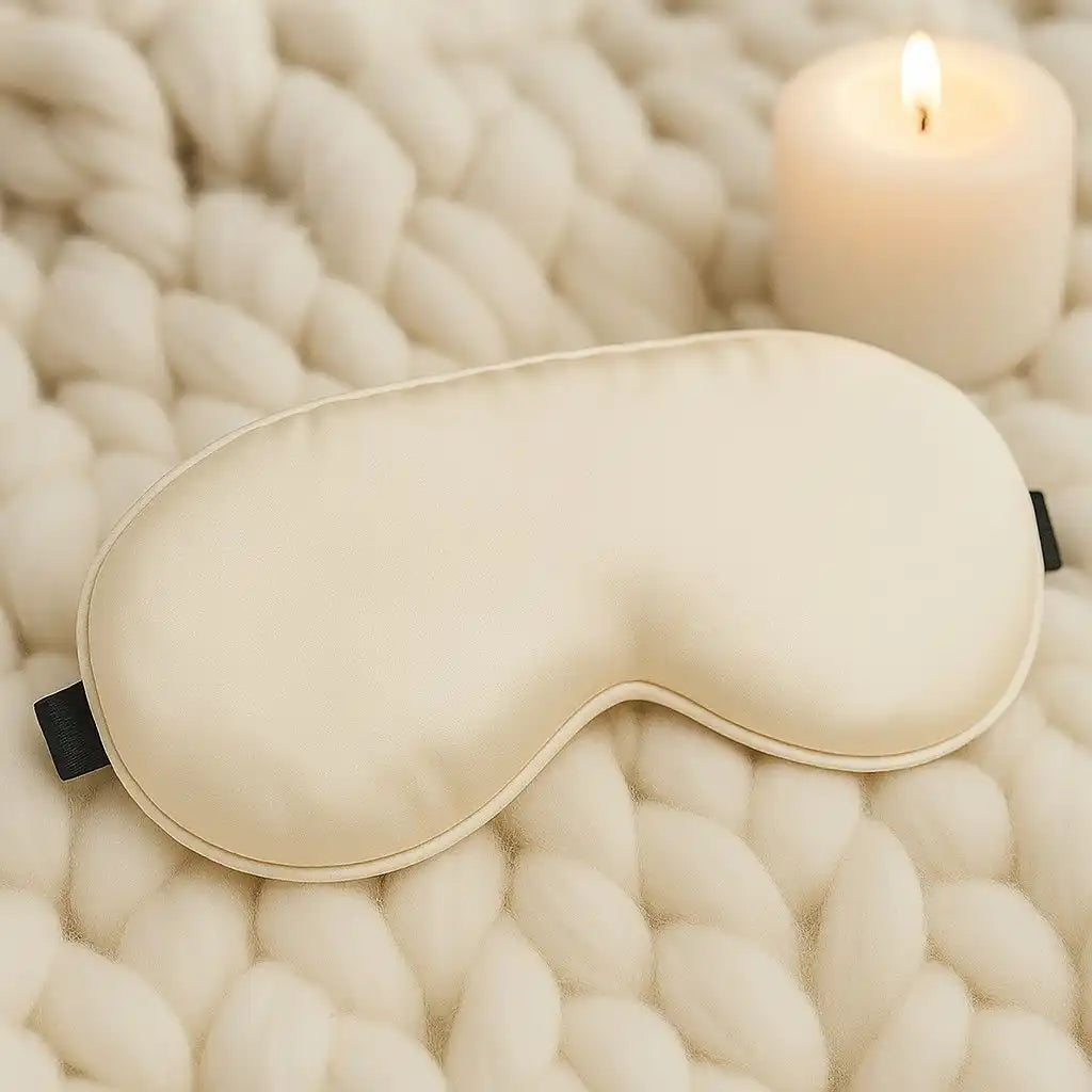 Sérénis SoieNaturelle – Masque de Sommeil en Soie 100 % Pure