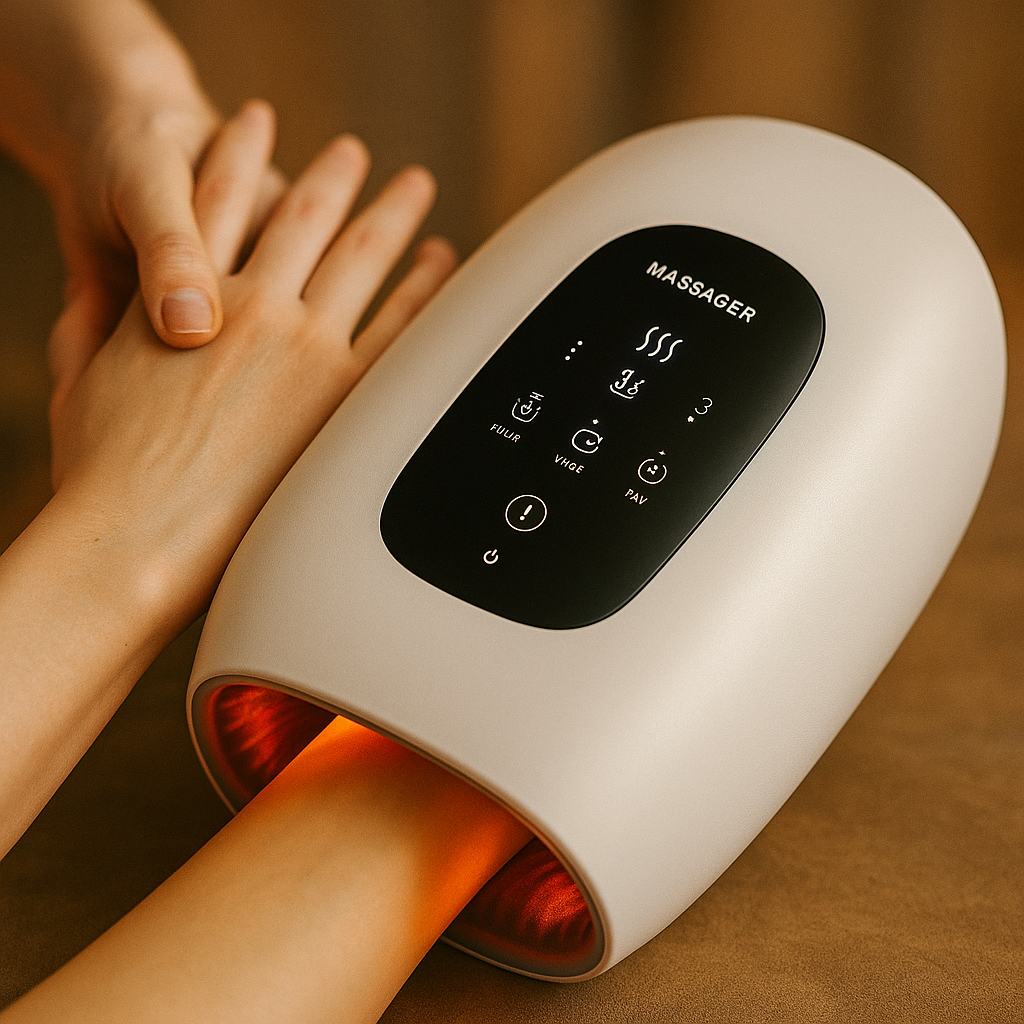 MainTherapy Chauffant & Compression – Masseur Professionnel des Mains