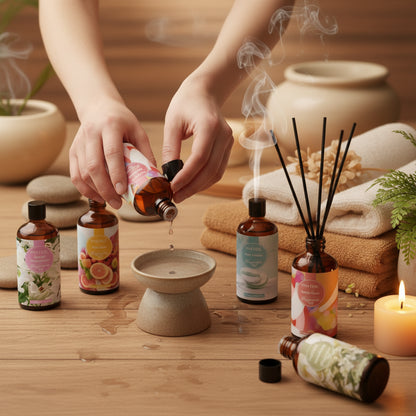 Sérénis Parfum Aura – Huile d’Aromathérapie Parfumée 100 ml : Transformez votre maison en refuge apaisant et parfumé