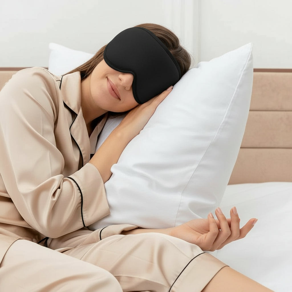 Sérénis NuitParfaite – Masque de Sommeil 3D à Mémoire de Forme
