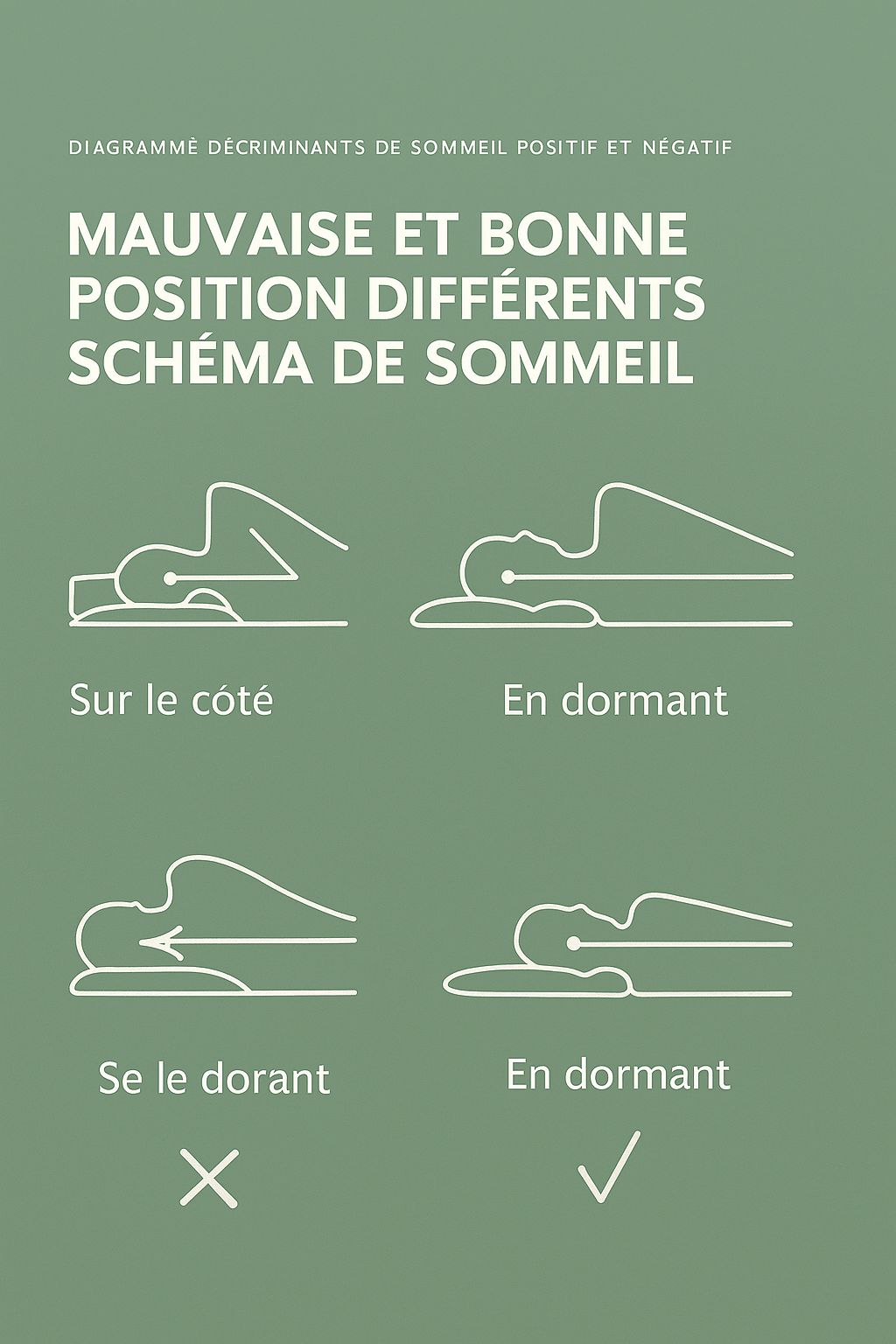 Sérénis SleepCare – Oreiller de Massage Ergonomique à Mémoire de Forme