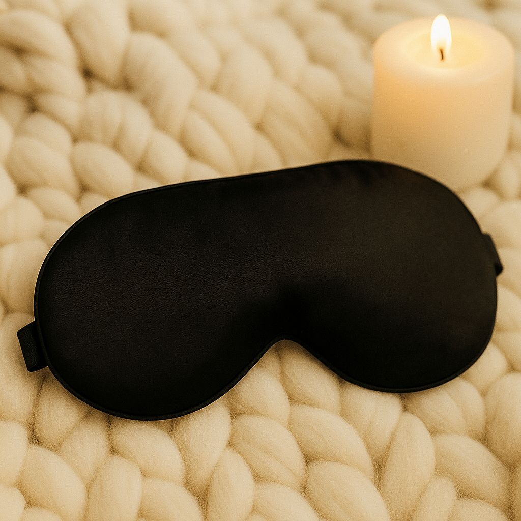 Sérénis SoieNaturelle – Masque de Sommeil en Soie 100 % Pure