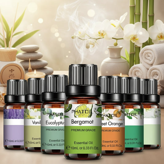 Huile Essentielle Naturelle 10ml – Sérénis Pure Essence| Pureté, Relaxation & Bien-Être