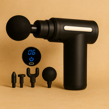 Mini Masseur Percussif Sérénis PulseGun | Massage Profond & Récupération Musculaire -Soulagement Instantané