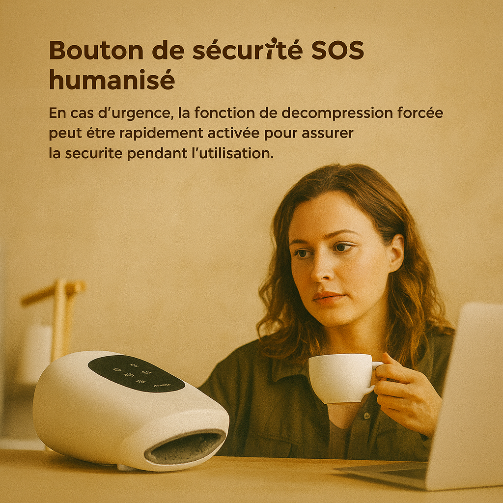 MainTherapy Chauffant & Compression – Masseur Professionnel des Mains