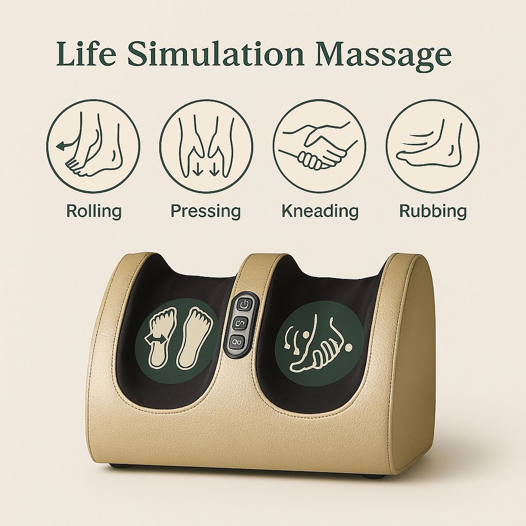 Sérénis Relaxation Pieds Chauffant — Masseur de Pieds Shiatsu Électrique